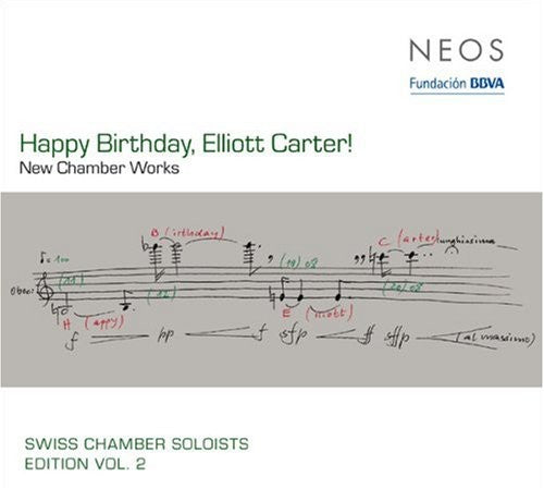 Sylvia Nopper: Happy Birthday Elliott Carter / New Chamber Works - SUPER-AUDIO CD