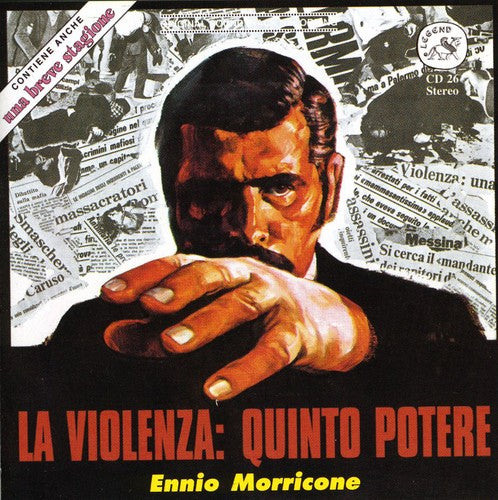 Ennio Morricone: La Violenza: Quinto Potere (The Sicilian Checkmate) (Original Motion Picture Soundtrack) - COMPACT DISCS