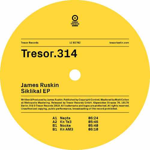James Ruskin: Siklikal - (VINYL LP)