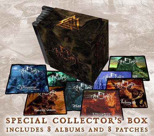 Månegarm: Deluxe Edition Box (8 CD O-Card + Patches) - COMPACT DISCS