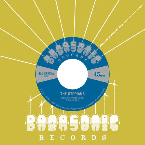 The Utopians: How The World Turns - 7-INCH SINGLE