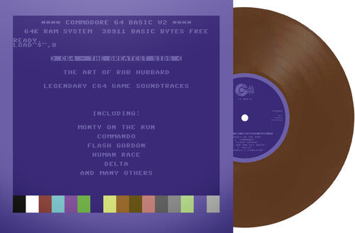 Rob Hubbard: C64 Greatest Sids: The Art Of Rob Hubbard - Limited To 100 Handnumbered Edition (Brown Vinyl) - (VINYL LP)