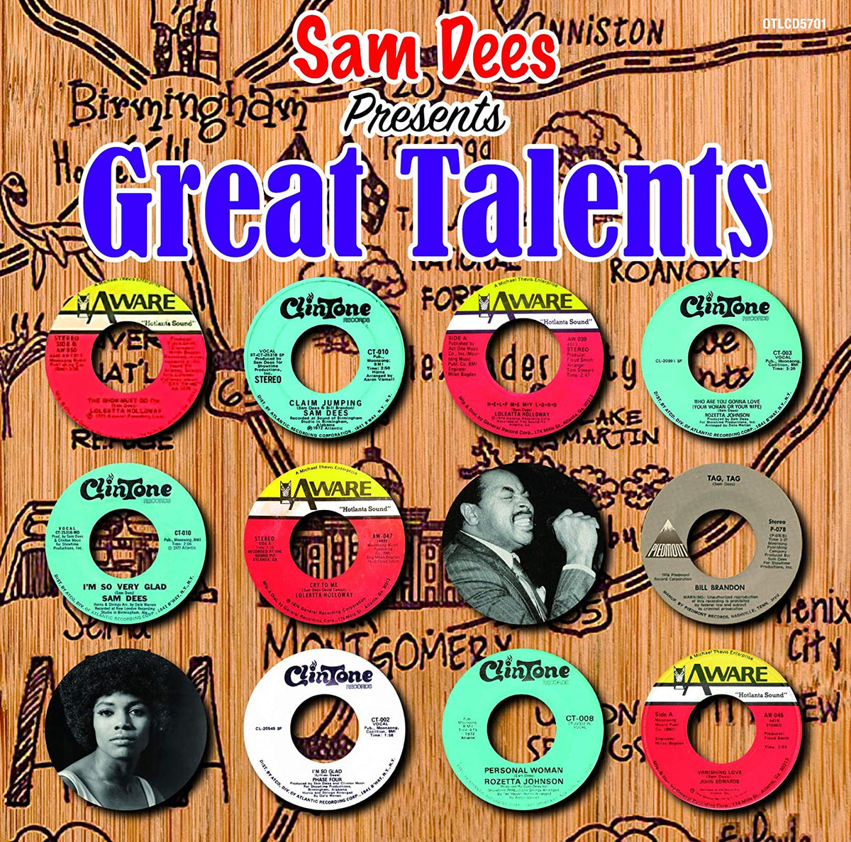 Various Artists: Sam Dees Presents Great Talent / Various - COMPACT DISCS