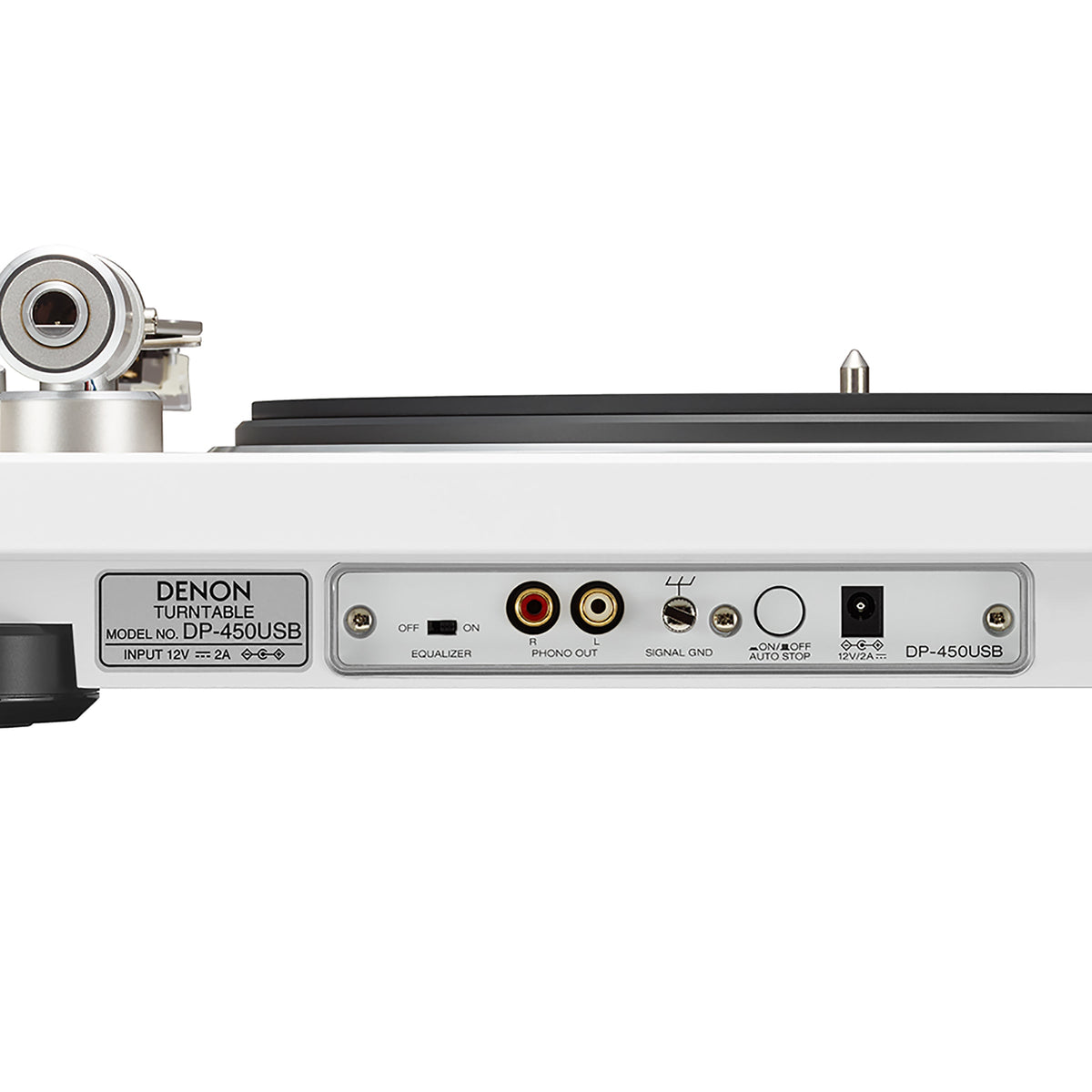 Denon: DP-450USB Turntable - White