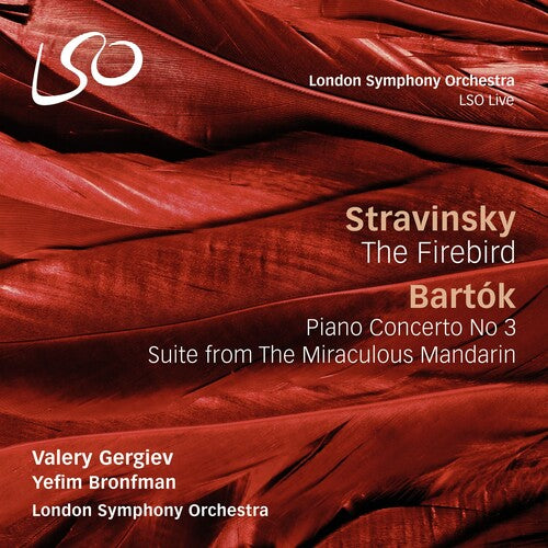 Bartok / Bronfman / London Symphony Orchestra: Stravinsky: Firebird / Bartok: Piano Concerto No. 3 / Suite from the - COMPACT DISCS