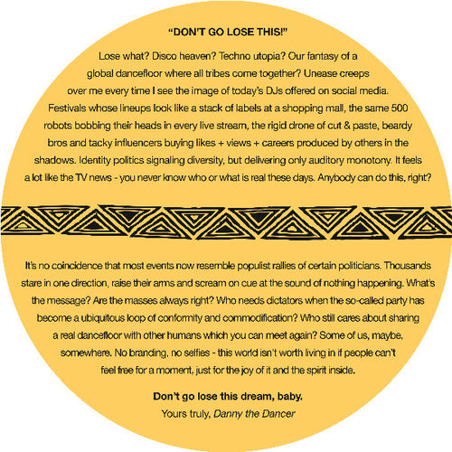 Wang, Daniel / S.D.a.P.: Don't Go Lose This - 12-INCH SINGLE