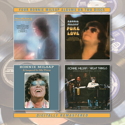 Ronnie Milsap: Where My Heart Is / Pure Love / A Legend In My Time / Night Things - COMPACT DISCS
