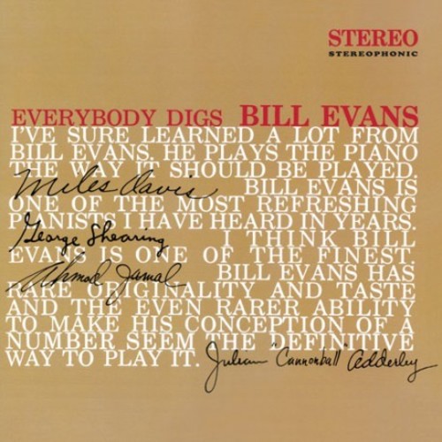 Bill Evans: Everybody Digs Bill Evans - (VINYL LP)