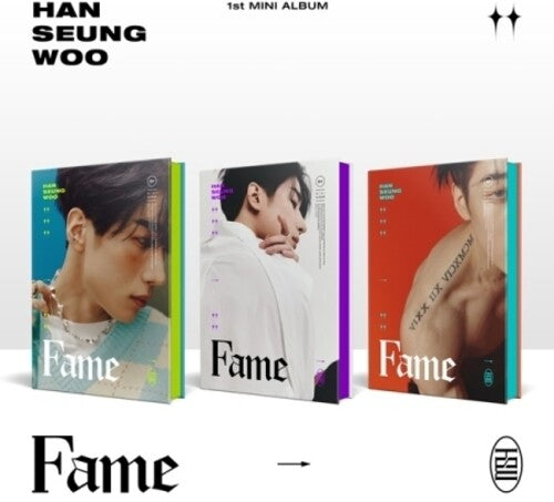 Han Seung Woo: Fame (Random Cover) (60pg Photobook, Bookmark, 2pc Postcard +Photocard) - COMPACT DISCS