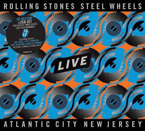 The Rolling Stones: Steel Wheels Live (Live From Atlantic City, NJ, 1989) [2CD/Blu-ray] - COMPACT DISCS