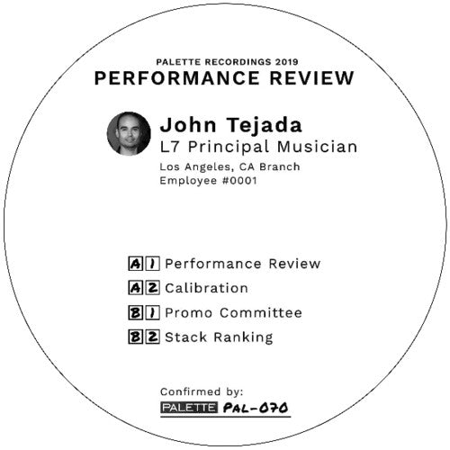 John Tejada: Performance Review - (VINYL LP)
