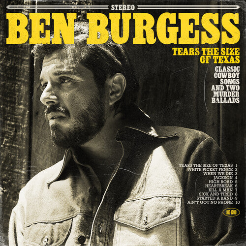 Ben Burgess: Tears the Size of Texas - (VINYL LP)