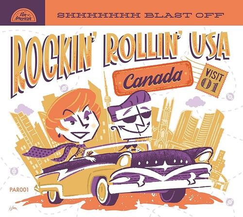 Various Artists: Rockin Rollin Usa 1: Canada (Various Artists) - COMPACT DISCS