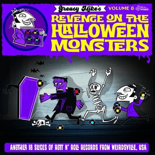 Various Artists: Greasy Mike, Vol. 8: Revenge On The Halloween Monsters - (VINYL LP)
