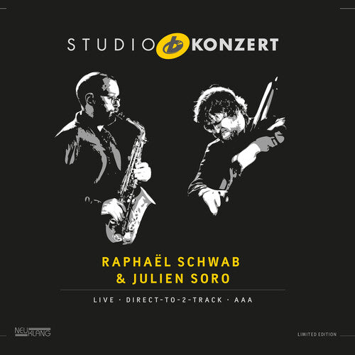 Schwab, Raphael / Soro, Julien: Studio Konzert - (VINYL LP)
