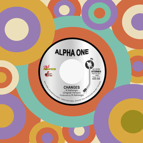 Alpha One: Changes (Original Version) / Changes (Instrumental) - 7-INCH SINGLE