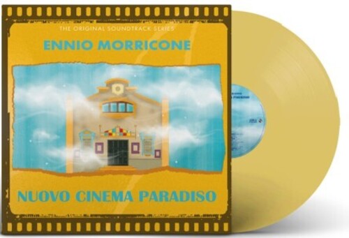 Ennio Morricone: Nuovo Cinema Paradiso (Original Soundtrack) - Transparent Yellow Colored Vinyl with CD - (VINYL LP)