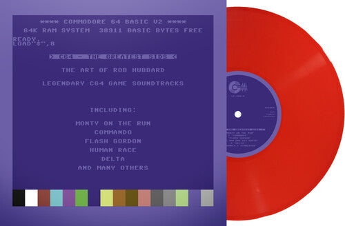 Rob Hubbard: C64 Greatest Sids: The Art Of Rob Hubbard - Limited To 100 Handnumbered Edition (Red Vinyl) - (VINYL LP)