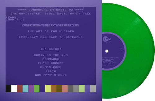 Rob Hubbard: C64 Greatest Sids: The Art Of Rob Hubbard - Limited To 100 Handnumbered Edition (Light Green Vinyl) - (VINYL LP)