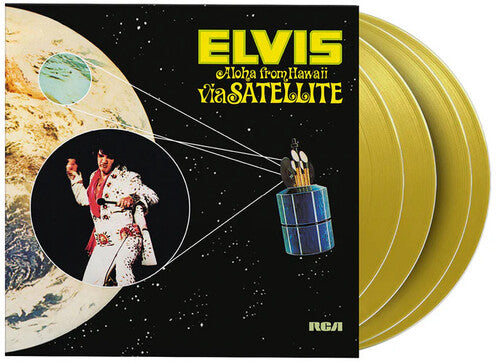 Elvis Presley: Aloha From Hawaii Via Satellite - Limited 180-Gram Yellow Colored Vinyl - (VINYL LP)