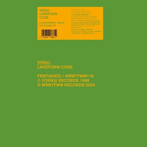 Virgo: Landform Code - (VINYL LP)