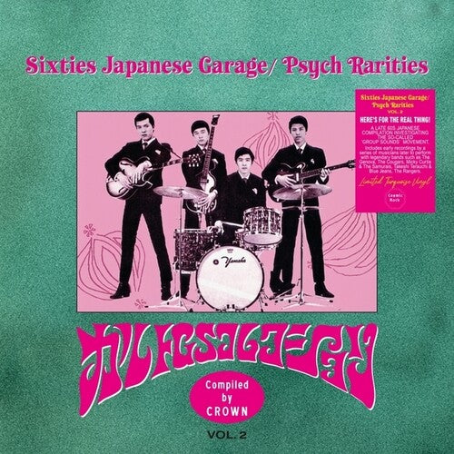 Various Artists: Sixties Japanese Garage/Psych Rarities, Vol.2 - VINYL LP