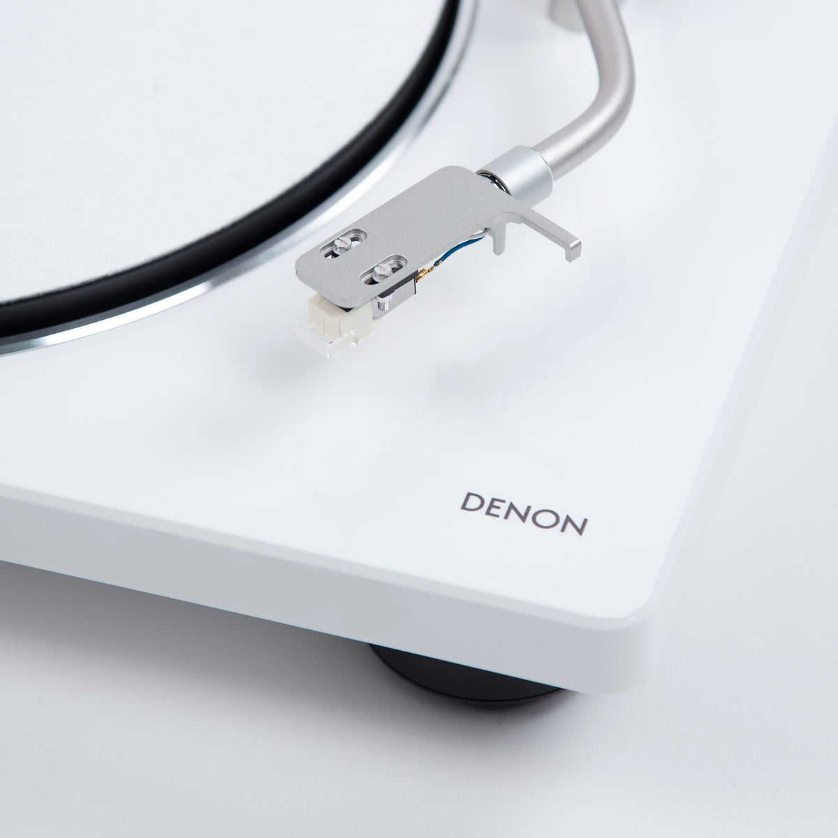 Denon: DP-400 Semi-Automatic Turntable - White
