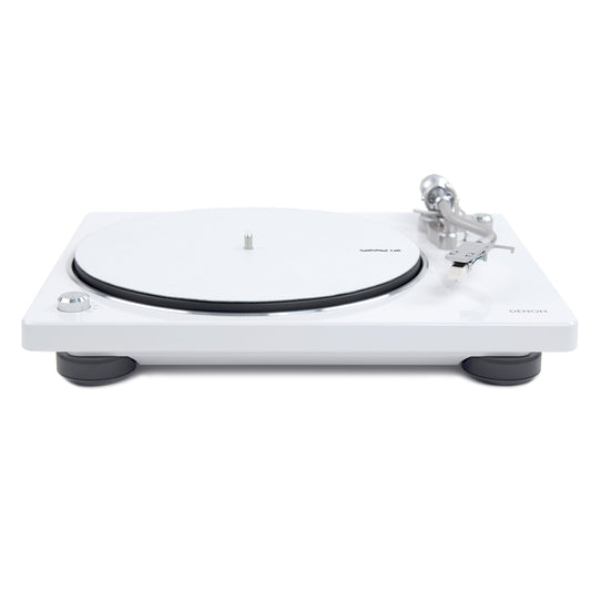 Denon: DP-400 Semi-Automatic Turntable - White