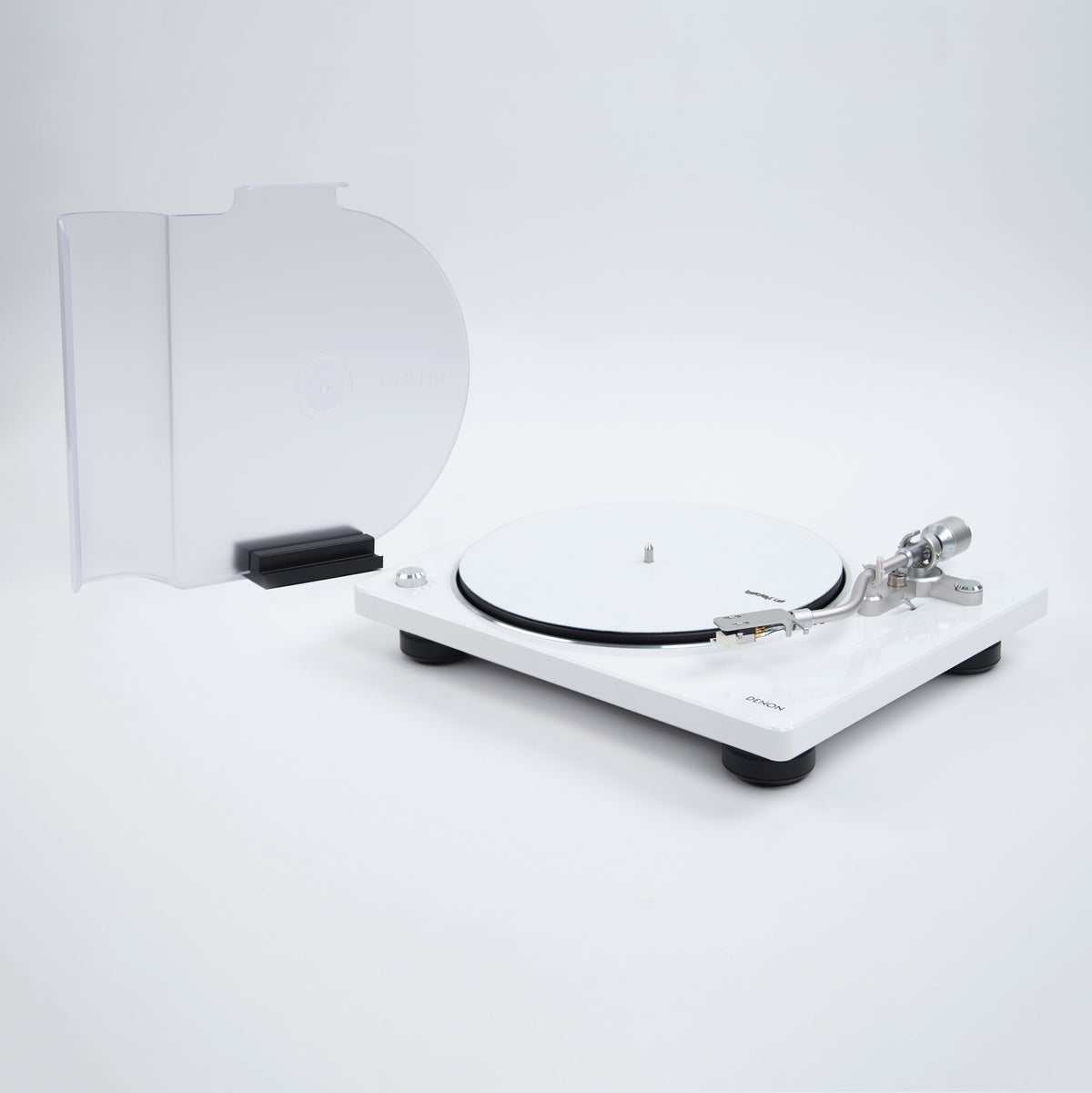 Denon: DP-400 Semi-Automatic Turntable - White